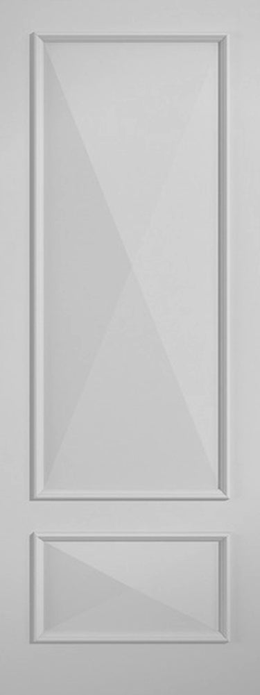 Knightsbridge 2 panel White primed internal door