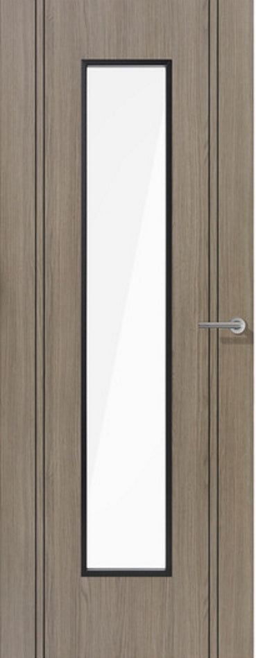 Vancouver Medium Grey Laminate Internal Door