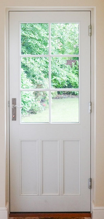 Bespoke Timber Traditional External Oak Door & leaded Side Light - Supplied & Fitted