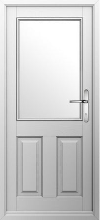 Beeston external half glazed composite doorset