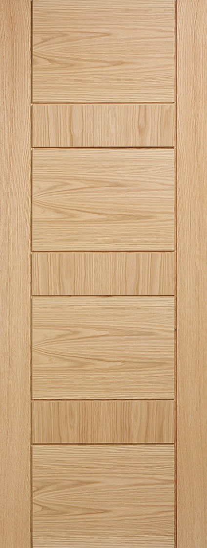 Lincoln 3 Panel Oak Unfinished Fire Door