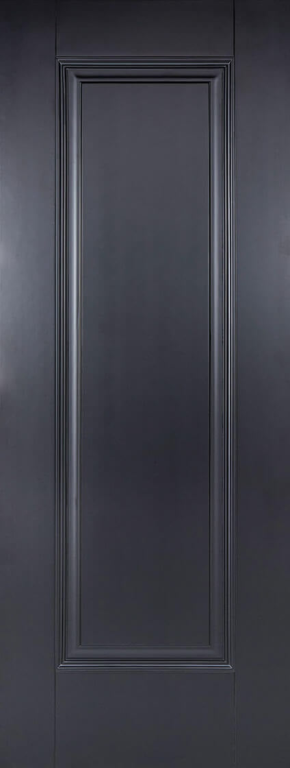 Knightsbridge 2 Panel Black Primed Fire Door