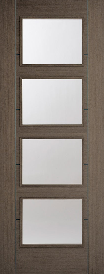 Antwerp 3 Panel Black Internal Door