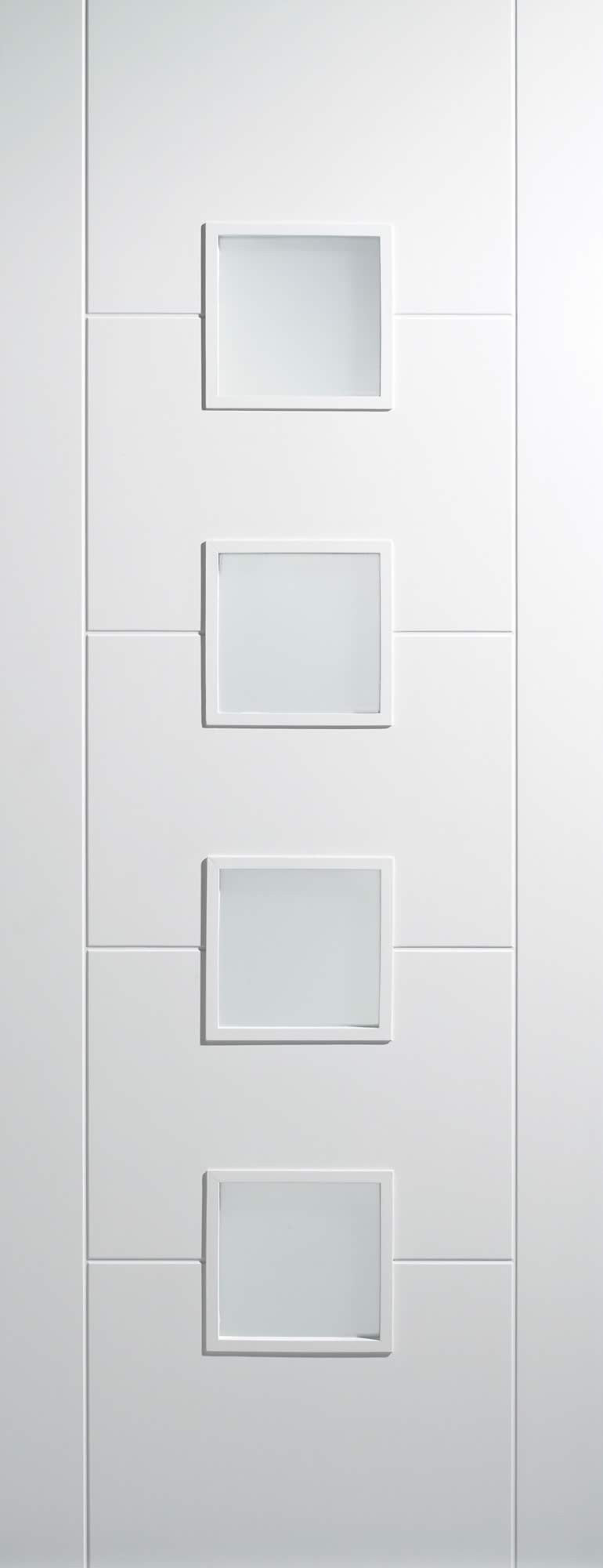 Pattern 10 1 Panel solid, Shaker internal door, White Primed. L