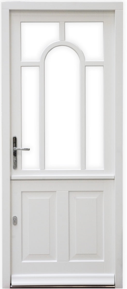 Bespoke timber hardwood stable door glazed clear glass — supply & fit North London, NW London, Middlesex, Herts & Essex