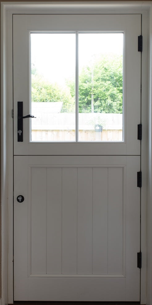 Bespoke timber hardwood stable door with frame (double glazed) — supply & fit North London, NW London, Middlesex, Herts & Essex