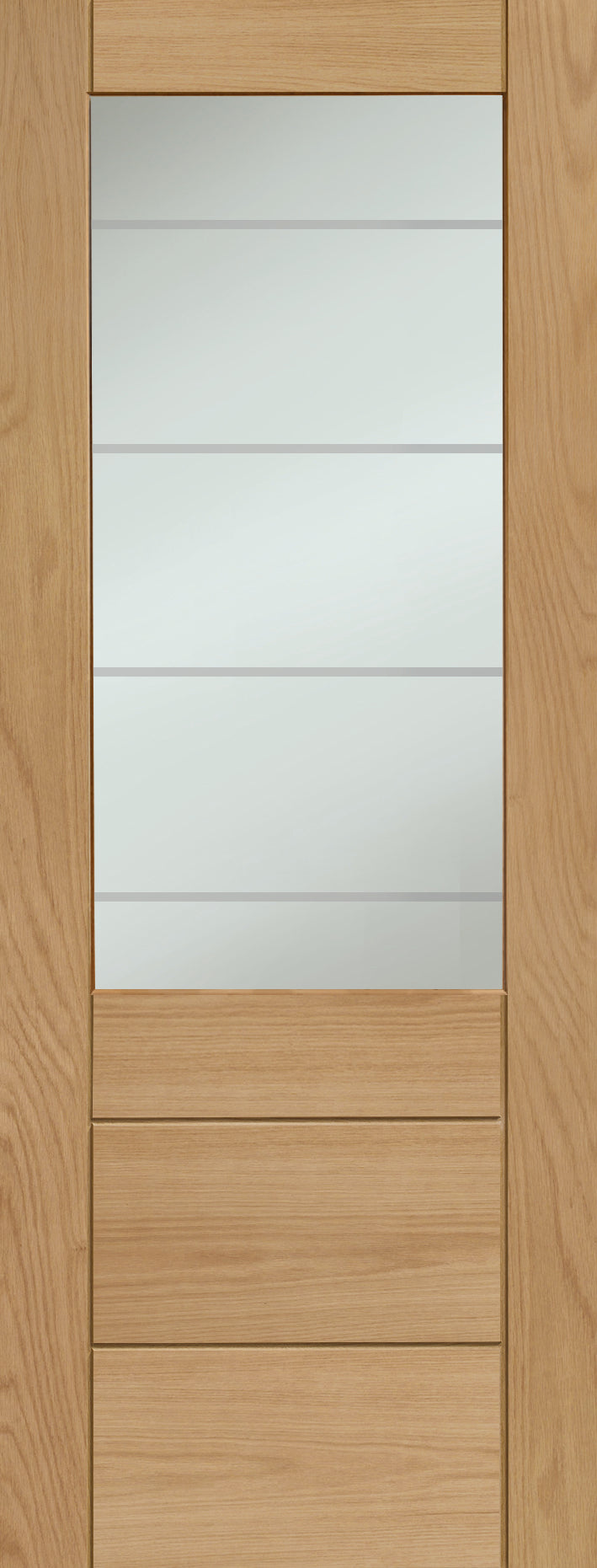 Palermo Essential XG Oak internal door Etched Glass