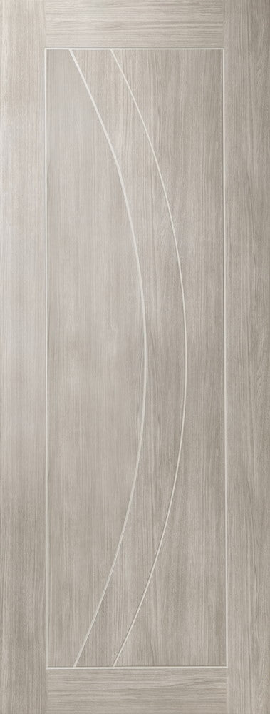 Forli White Grey Laminate Glazed Internal Door