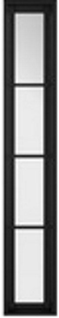 Soho Black Primed W6 Demi Panel