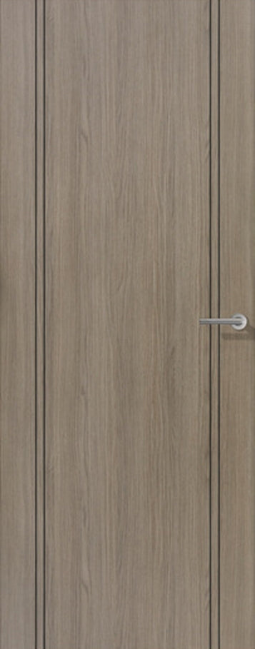 Monaco light grey Prefinished Laminate Internal Door