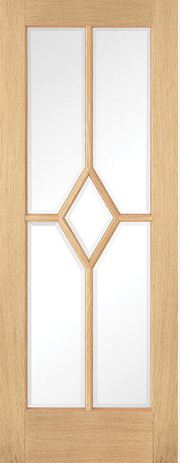 Oak Reims Glazed Internal Door