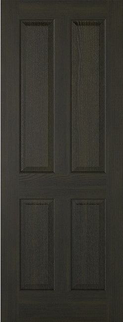 Knightsbridge Black Primed 2 Panel Internal Door