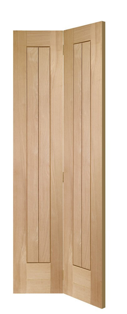 Shaker 4 Panel Bi Fold Oak