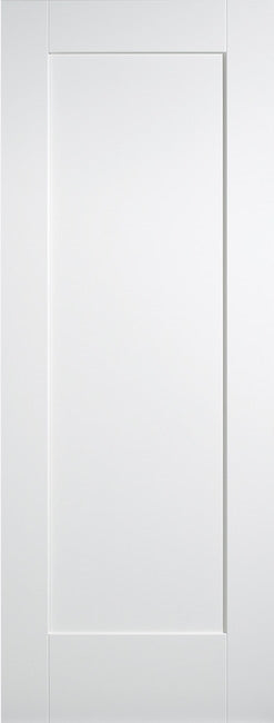 6 Panel Textured White Moulded Fire Door