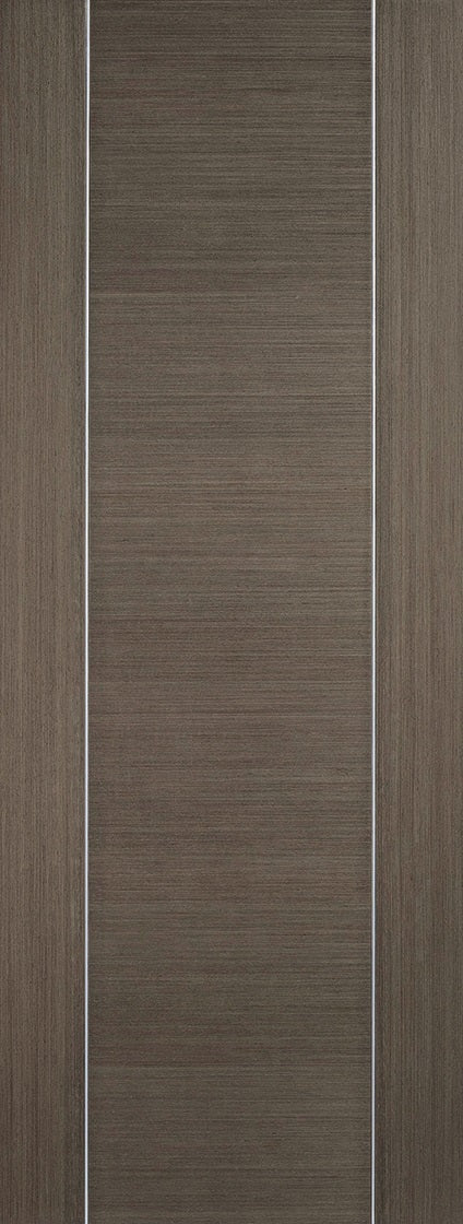 Alcaraz chocolate grey prefinshed internal door.