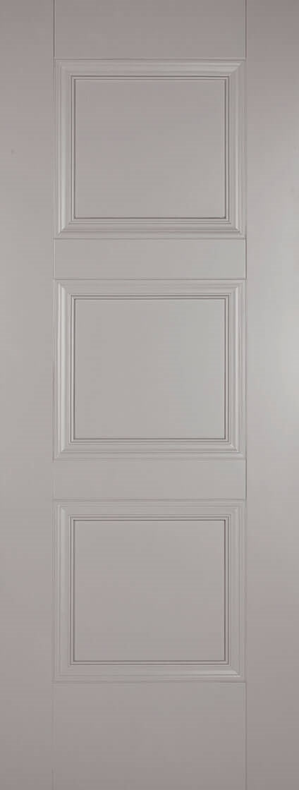 Edmonton Prefinished Light Grey Fire Door