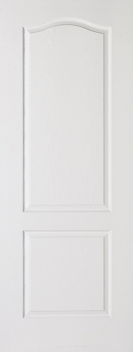 Classical white primed 2 panel fd30 internal fire door