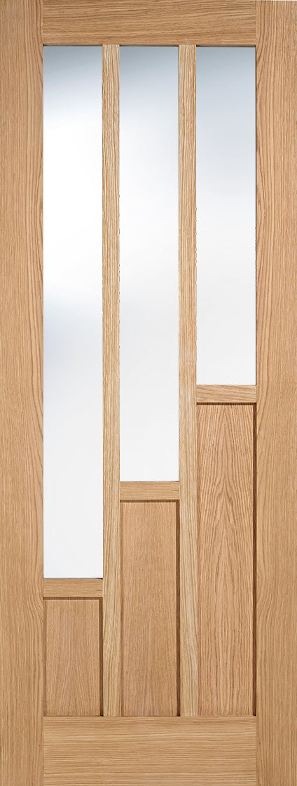 Idaho 3 Panel Oak Shaker Internal Door Prefinished