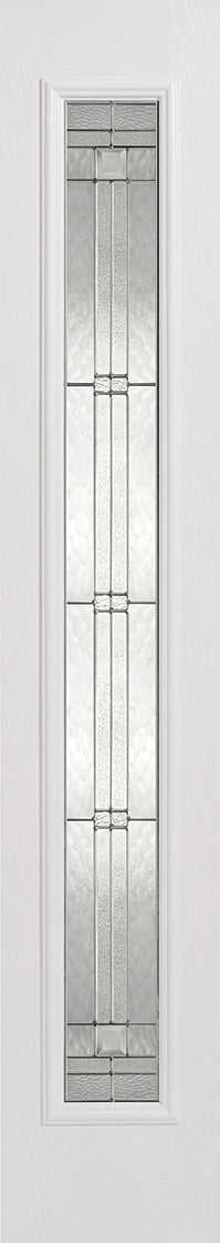 Malton External GRP Door White Leaded Double Glazed