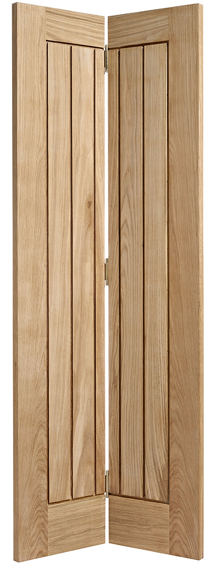 Victorian 4 Panel Bi Fold Oak