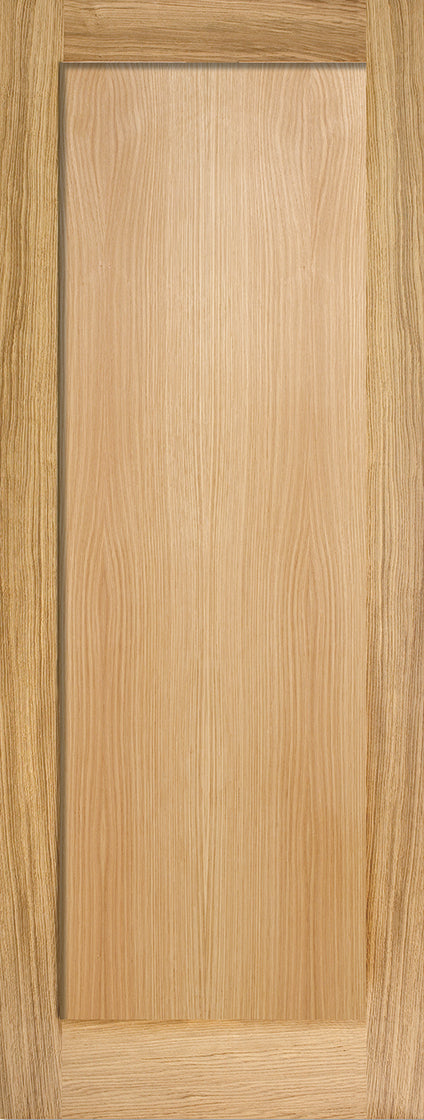 Pattern 10 1 Panel Oak Unfinished fd30 internal Fire Door