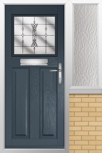 Sterling External composite 1930's front door and side window