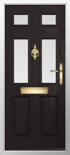 Bespoke Victorian Composite Door & Sidelight