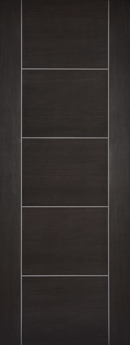 Monaco Light Grey Prefinished Laminate Glazed Internal Door