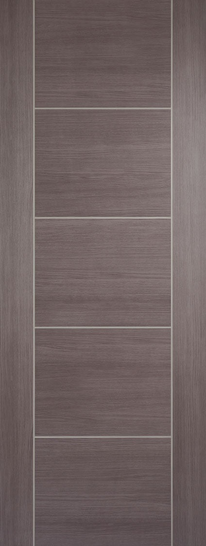 Forli White Grey Laminate Glazed Internal Door