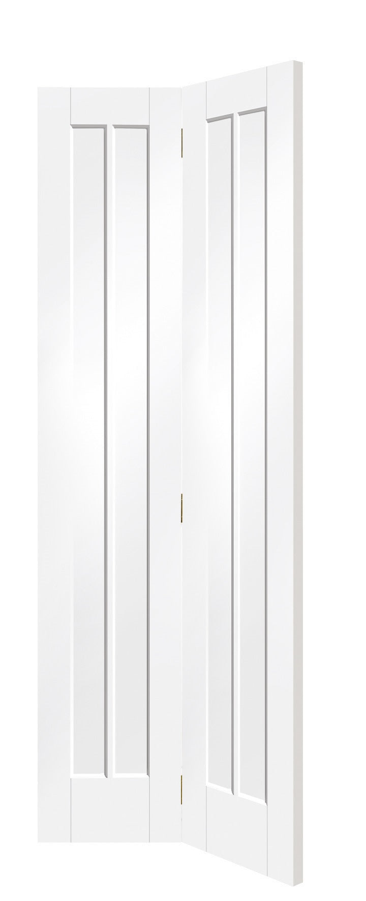 Shaker 4 Panel White Primed Bifold Solid