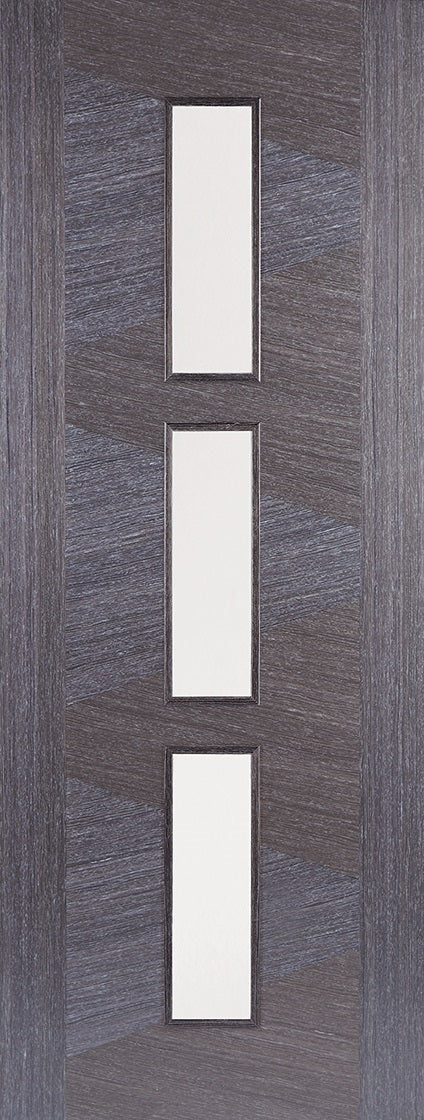Zeus ash grey preglazed internal door.